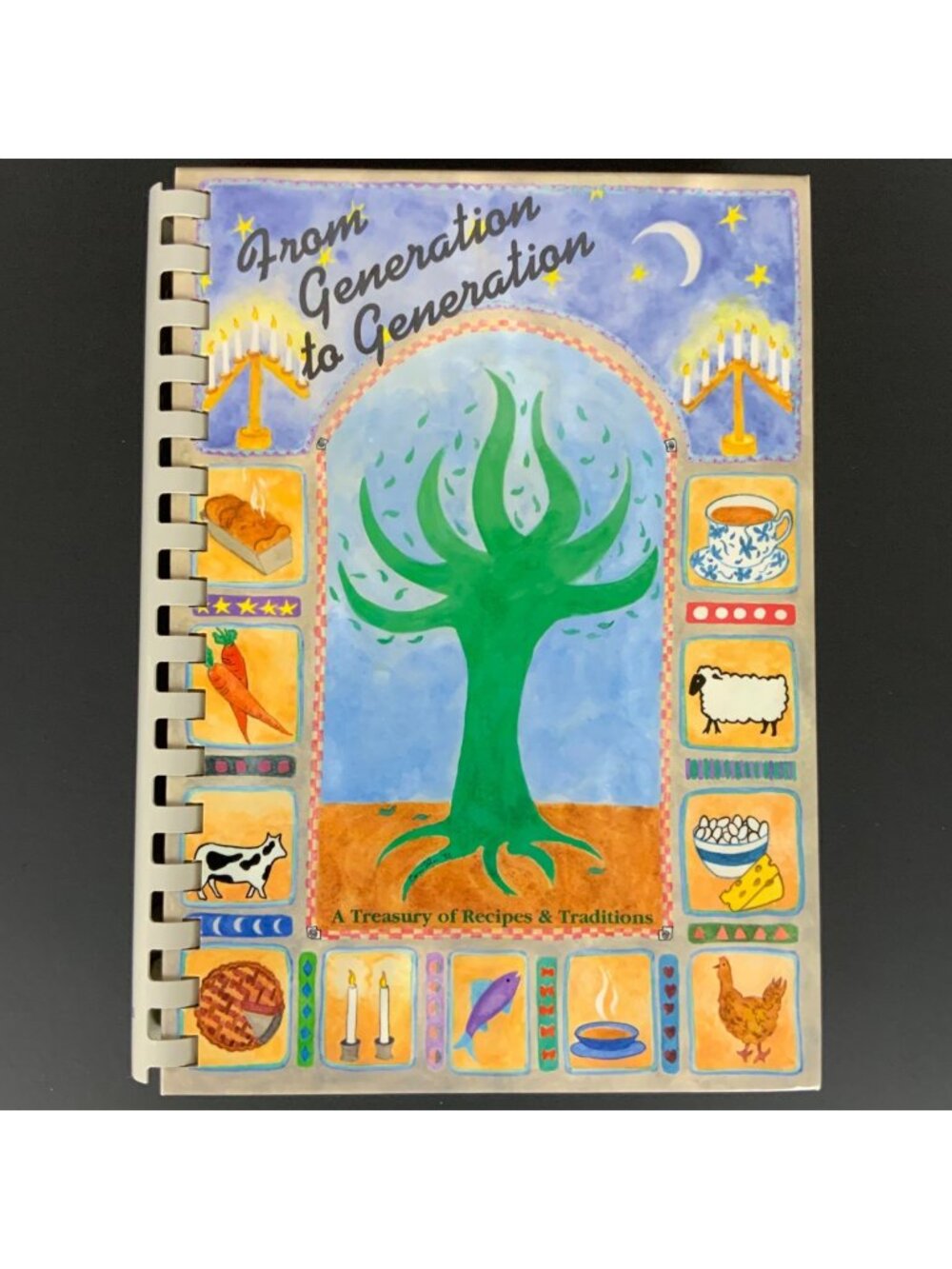 From Generation To Generation Temple Emanu-El Dallas Cookbook 1993 1st Printing
